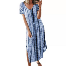 Load image into Gallery viewer, Wholesale women&#39;s loose printed dress(CL8846)
