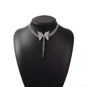 Wholesale women's fashion Cuban butterfly necklace(A0082)