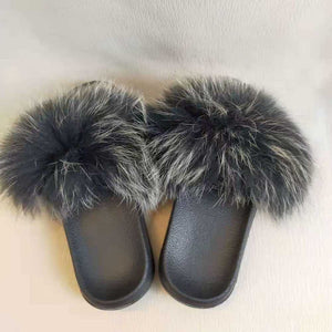 12 colors Wholesale Fur Slides (FR8016)