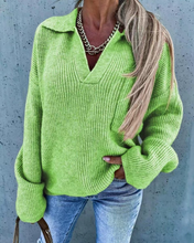 Load image into Gallery viewer, Wholesale leisure mixed color loose long sleeved sweater（CL9504）
