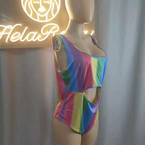 Wholesale women's large print swimsuit（CL8757)
