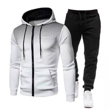 Load image into Gallery viewer, Wholesale men&#39;s winter fashion hooded suit 2PC（ML8022）
