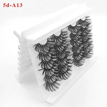 Load image into Gallery viewer, Wholesale 24 pairs of 5D long imitation mink hair, 25 mm thick false eyelashes（EY8026）
