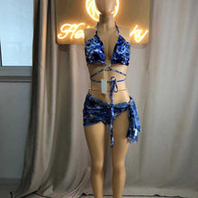 Load image into Gallery viewer, Wholesale women&#39;s sexy bikini three piece set 3PC(CL8855)
