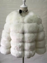 Load image into Gallery viewer, Wholesale round neck short imitation fox fur grass coat women&#39;s wear（CL9461）
