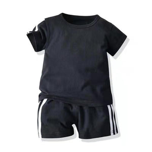 Wholesale children's solid color sports suit(TL8005)