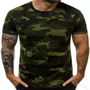Wholesale men's new sexy camouflage tshirts（ML8057)