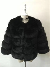 Load image into Gallery viewer, Wholesale round neck short imitation fox fur grass coat women&#39;s wear（CL9461）
