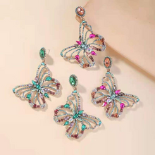 Load image into Gallery viewer, Wholesale Baroque butterfly earrings for women(A0083)
