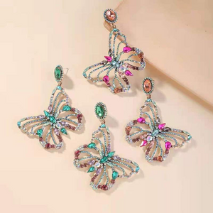 Wholesale Baroque butterfly earrings for women(A0083)