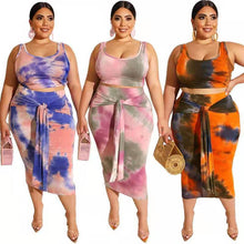 Load image into Gallery viewer, Wholesale women&#39;s new sexy large size women&#39;s XL-5XL 2PC(CL8580)
