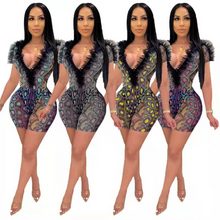 Load image into Gallery viewer, Wholesale women&#39;s sexy stitching mesh gauze suit 2PC(CL9137)
