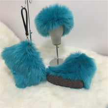 Load image into Gallery viewer, Adult Faux Fur Headband/Boots/Bag set (SE8015)
