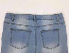 Load image into Gallery viewer, Wholesale of women&#39;s large stretch holed jeans(CL8924)
