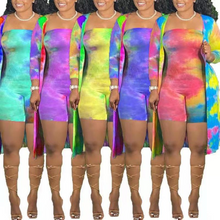 Load image into Gallery viewer, Wholesale women&#39;s sexy tie-dye jumpsuit （CL9014）
