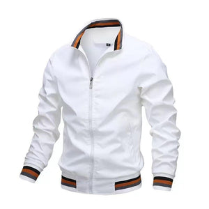 Wholesale spring and autumn sports solid color coat men's wear（ML8110）