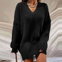 Load image into Gallery viewer, Wholesale round neck Pullover long sleeve sweater for women（CL9661）
