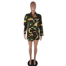 Load image into Gallery viewer, Camouflage Long Casual Jacket Casual (CL10092)
