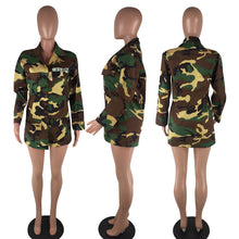 Load image into Gallery viewer, Camouflage Long Casual Jacket Casual (CL10092)
