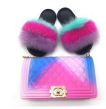 Load image into Gallery viewer, Jelly bag and fur bag set(SE8005)
