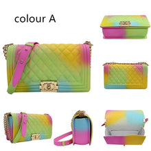 Load image into Gallery viewer, Wholesale women&#39;s colored jelly bags （JG8013)
