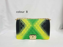 Load image into Gallery viewer, Wholesale women&#39;s colored jelly bags （JG8015)
