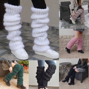 Long Knitted Pile Style Foot Sock (A0176)