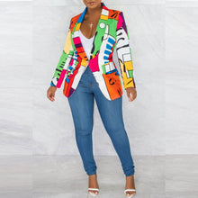 Load image into Gallery viewer, Slim-Fit Printed Top Suit Jacket(CL10985)
