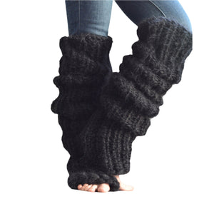 Long Knitted Pile Style Foot Sock (A0176)