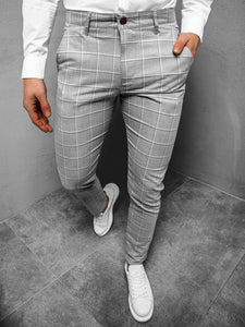 Cotton Bold Stripes Trousers （ML8217）