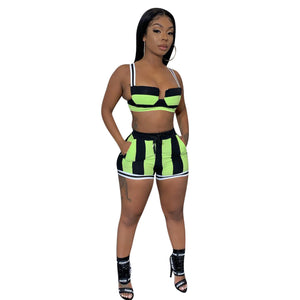 Sports and Leisure Overall Dress Set （CL10318）