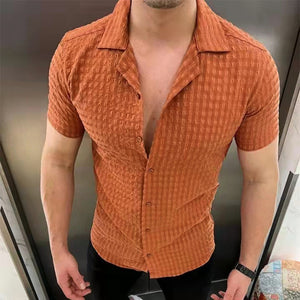 Cotton Casual Beach Shirt（ML8211）