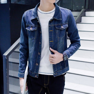 Men's Slim-Fit Denim Jacket (ML8240)