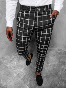 Cotton Bold Stripes Trousers （ML8217）