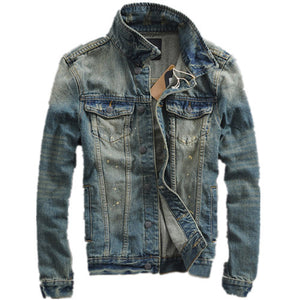 Men's Slim-Fit Denim Jacket (ML8240)