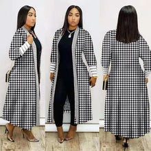 Load image into Gallery viewer, Printed Thickening Lip Leopard Print Nylon Long Coat（CL10981）
