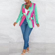 Load image into Gallery viewer, Slim-Fit Printed Top Suit Jacket(CL10985)
