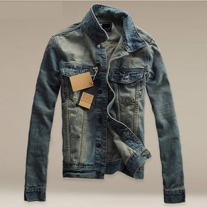 Men's Slim-Fit Denim Jacket (ML8240)