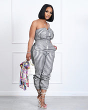 Load image into Gallery viewer, Striped Tube Top Jumpsuit （CL10281）
