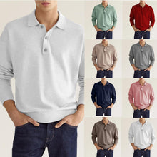 Load image into Gallery viewer, V-neck Buttons Men&#39;s Casual Jacket Polo Shirt(ML8232)
