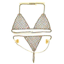 Load image into Gallery viewer, Mixed Color Mesh Bra Chain （A0146）
