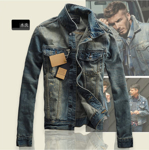 Men's Slim-Fit Denim Jacket (ML8240)