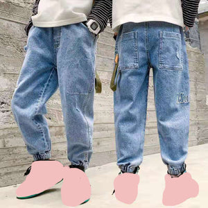 Wholesale older children fashion jeans(TL8009)