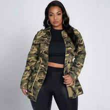 Load image into Gallery viewer, Wholesale women autumn camouflage plus-size women(CL9324)
