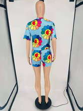 Load image into Gallery viewer, Wholesale women&#39;s fashion cute sun flower suit（CL8857)
