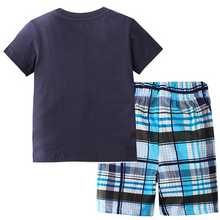Load image into Gallery viewer, Wholesale Fashion children&#39;s shorts T-shirt set 2PC（TL8013）
