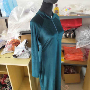 Wholesale women's suede dresses(CL8336)