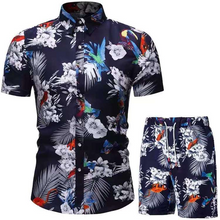 Load image into Gallery viewer, Wholesale men&#39;s Beach floral shirt two sets 2PC(ML8063)
