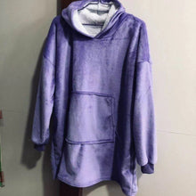 Load image into Gallery viewer, Hooded Fleece Slacks Pajamas Thick Pajamas Flannel Cold Proof Sweater (CL10912)
