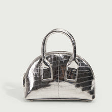 Load image into Gallery viewer, Dark Pattern Bright Metal Mini Portable Shell Bag (BG8148)
